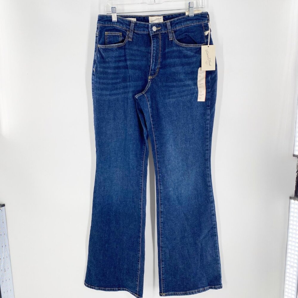 Universal Thread Women's Dark Blue Flare Jeans